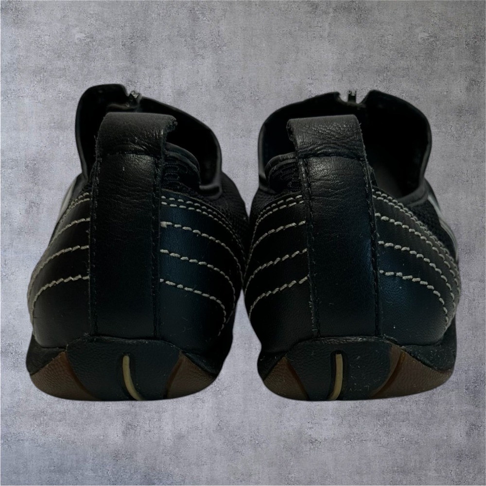 Merrell Barrado Sneakers Womens 8.5 Black Zip Mesh Leather J73426 - Picture 6 of 13